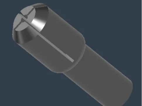 Pinça Micro retifica 1mm
