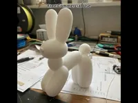 Statue de lapin ballon — photo 1