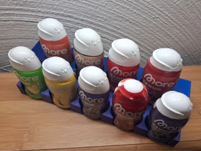 Zerup Bottle Organizer (9 Slots) – Tiered Display