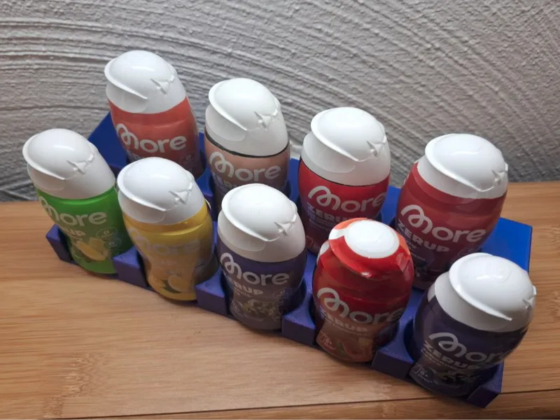 Zerup Bottle Organizer (9 Slots) – Tiered Display