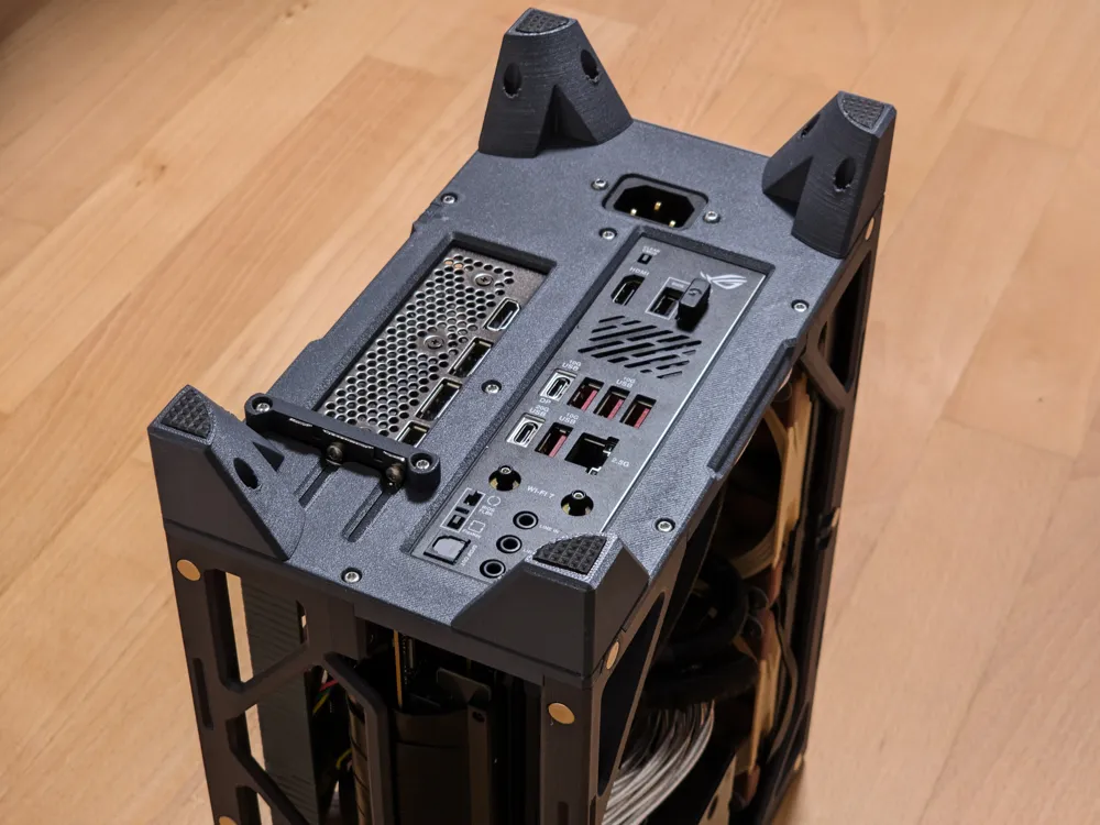 RST99 ITX PC case 9.9L /240mm AIO /magnetic panels - Free 3D Print ...