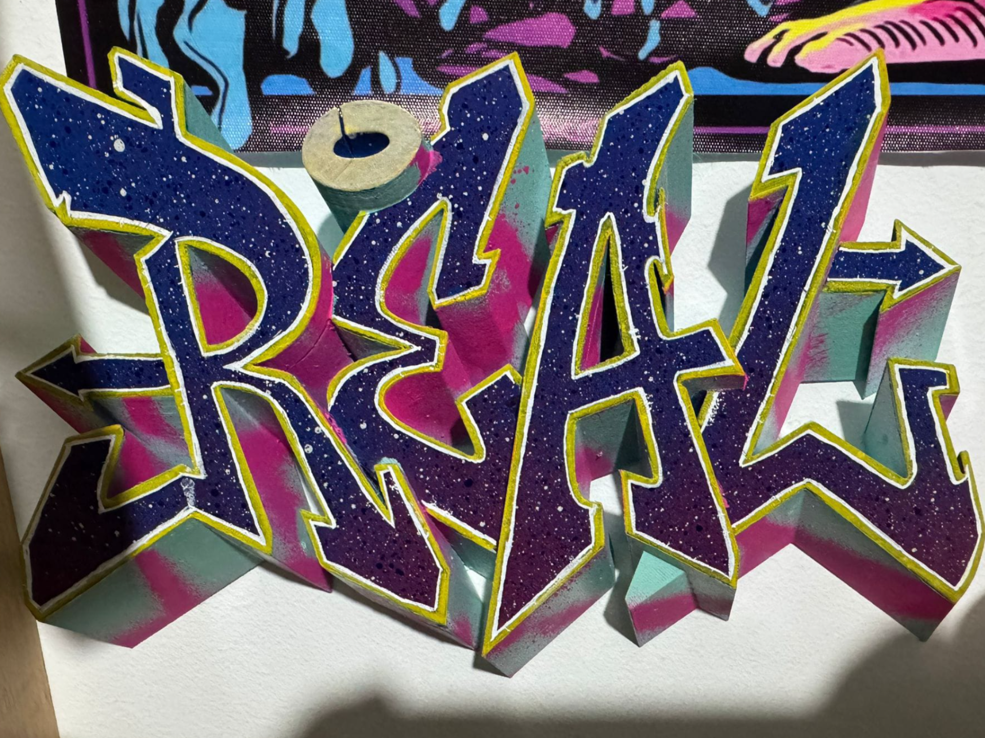 Graffiti letras urbanas REAL 
