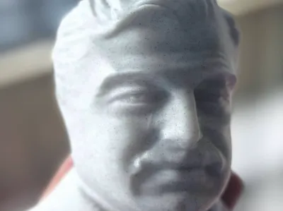 Bust of Rafic Hariri