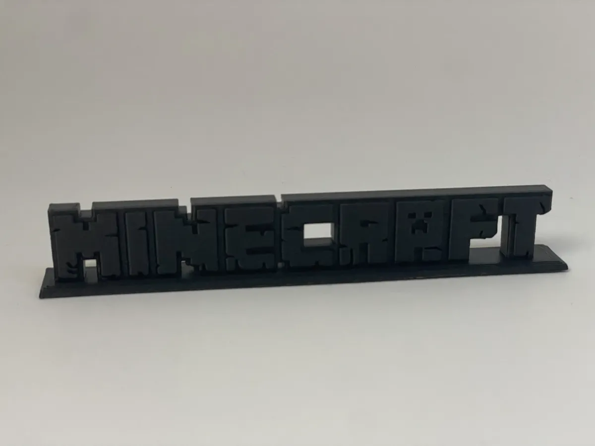 Minecraft sign - Free 3D Print Model - MakerWorld