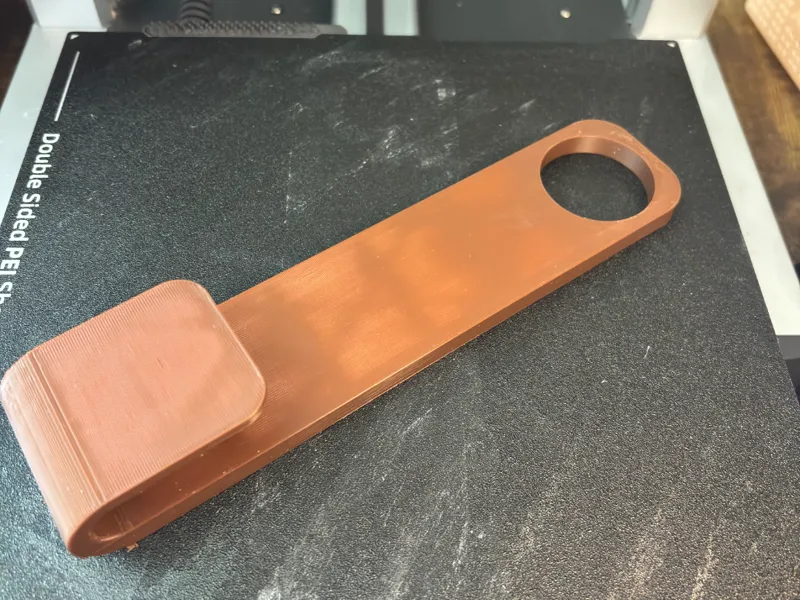 3D Printer feet Hook for WOBBLY Desks!