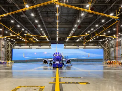Airport hanger
