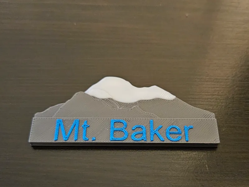 Mount Baker Magnet
