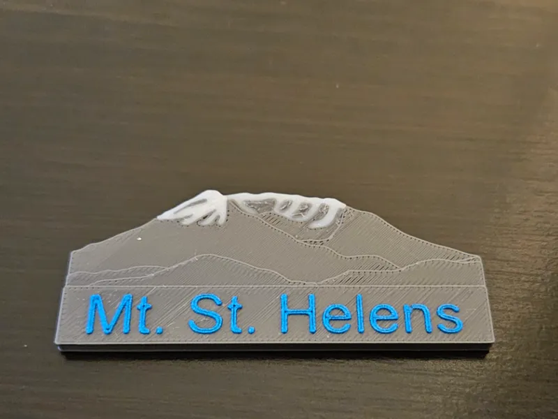 Mount Saint Helens Magnet