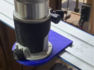 Makita Trim Router Kreg Accu-Cut base