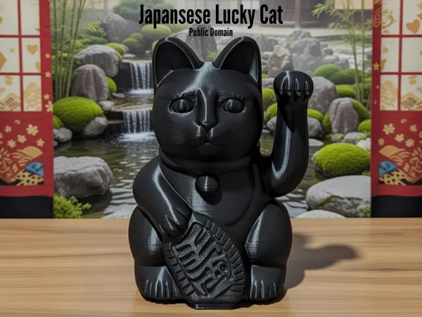 Chat porte-bonheur Maneki Neko