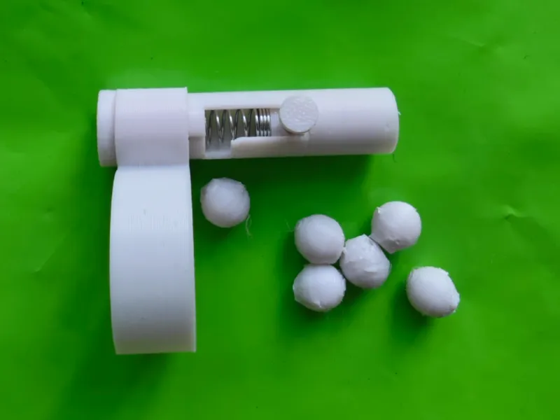 指尖环发射器，塑料弹发射器