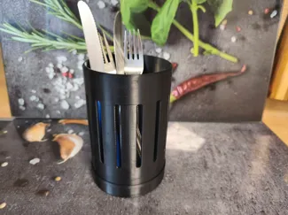 Besteckabtropf Behälter
