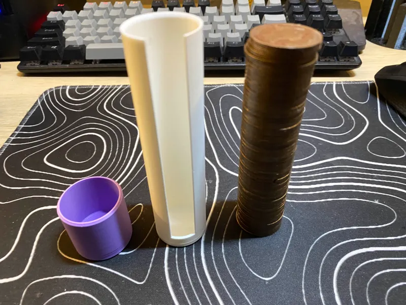 tube for 60* £0.02/2p  coins