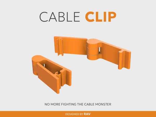 Clips organisateurs de câbles