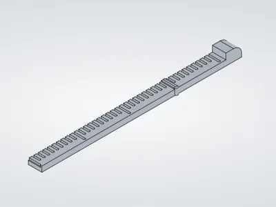 Small Ruler for Swiss Army Knife