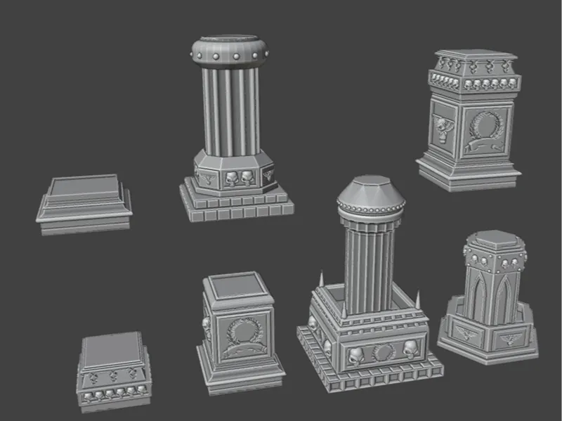 Pedestal / stands for statues
