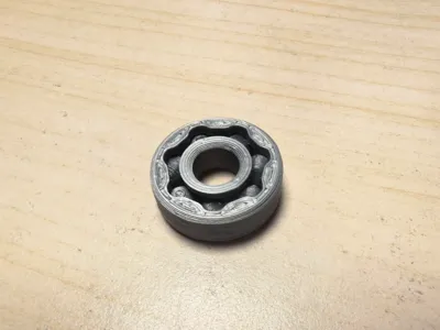 608 ball bearing Print in Place super smooth no supports