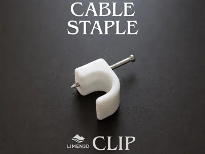 Cable Staple Clip