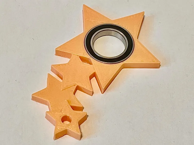 StarRambit - star keyrambit for 6803 bearing