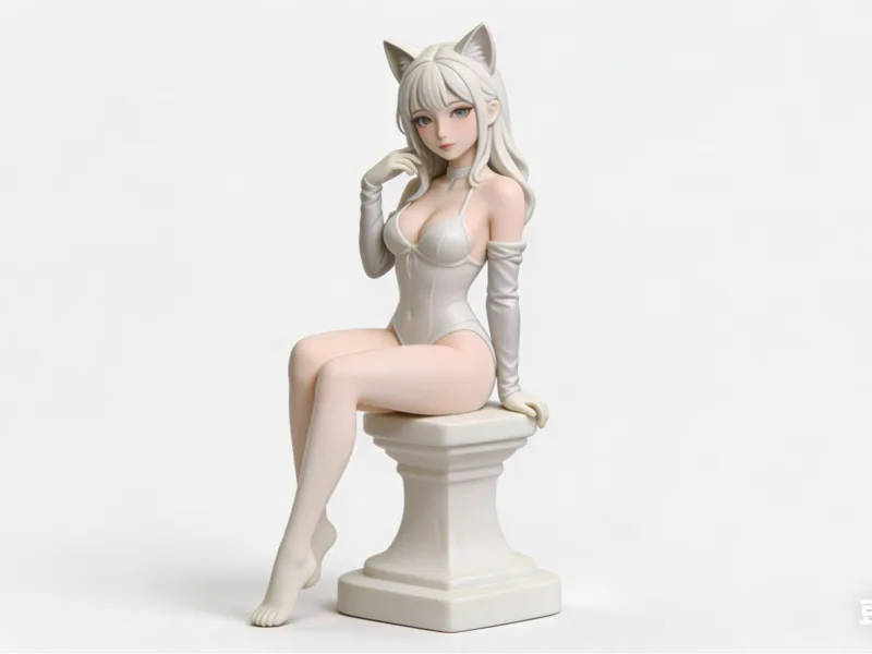 可爱猫耳少女