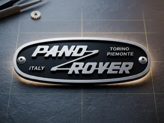 fregio Panda land rover style