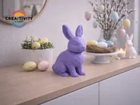 Lapin de Pâques low poly — photo 1