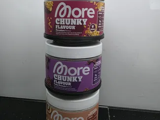More Nutrition Flavour Regal für 3 Dosen