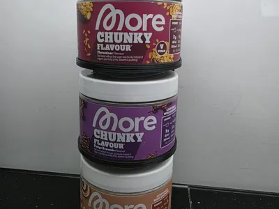 More Nutrition Flavour Regal für 3 Dosen