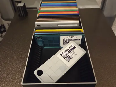 Filament Sample Box for Filament Samples 92x 36x 2mm