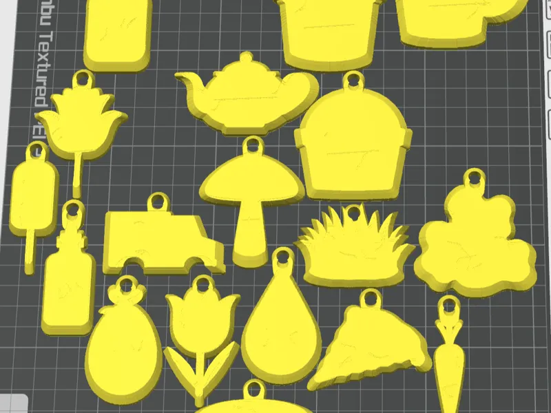 The Unreasonably Large Keychain List - Food