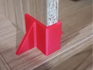 Base sujeción para tablero MDF / aglomerado15mm