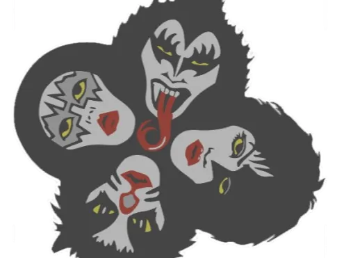 Kiss Rock and Roll Over Lightbox