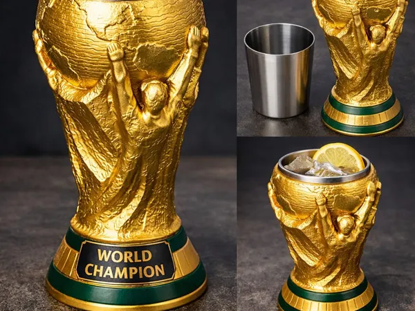 Gobelet trophée Coupe du Monde 2026