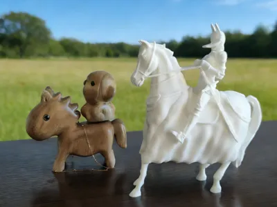 Knight on Horseback