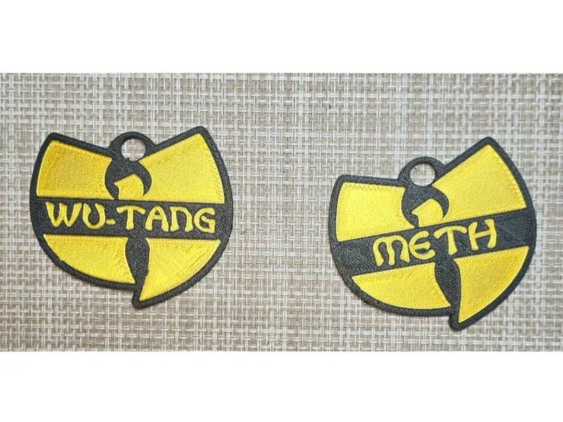 wutang and meth keychains