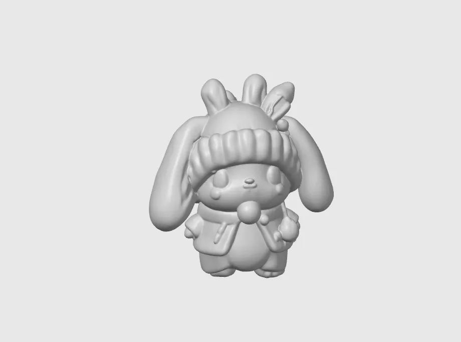 Cute little rabbit - Free 3D Print Model - MakerWorld
