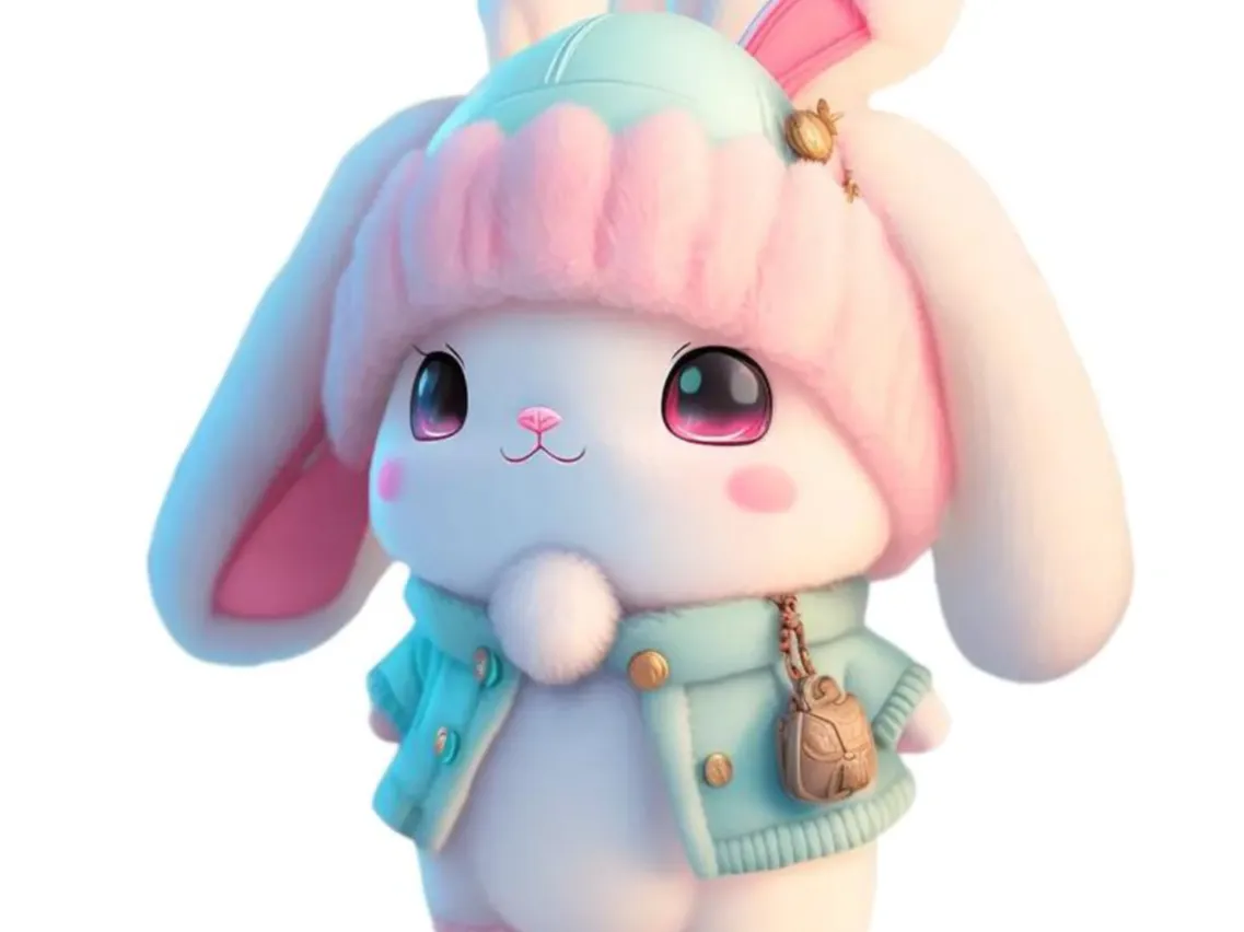 Cute little rabbit - Free 3D Print Model - MakerWorld