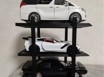Stand for 1:24 scale collectible cars