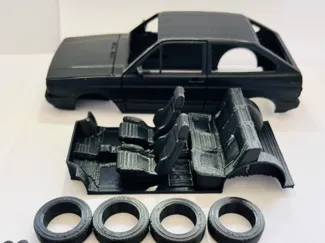 vw Gol Gti 1994 escala 1:18