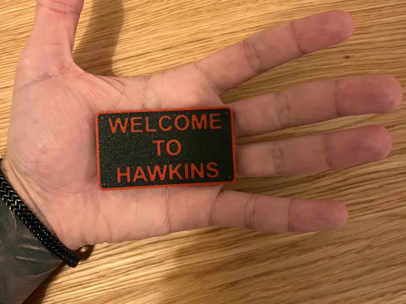 Calamita Stranger Things - Welcome to Hawkins