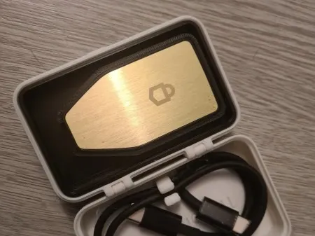 Trezor Safe 3 case with customizable insert