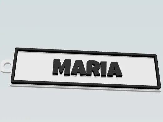 Namensschild "Maria"