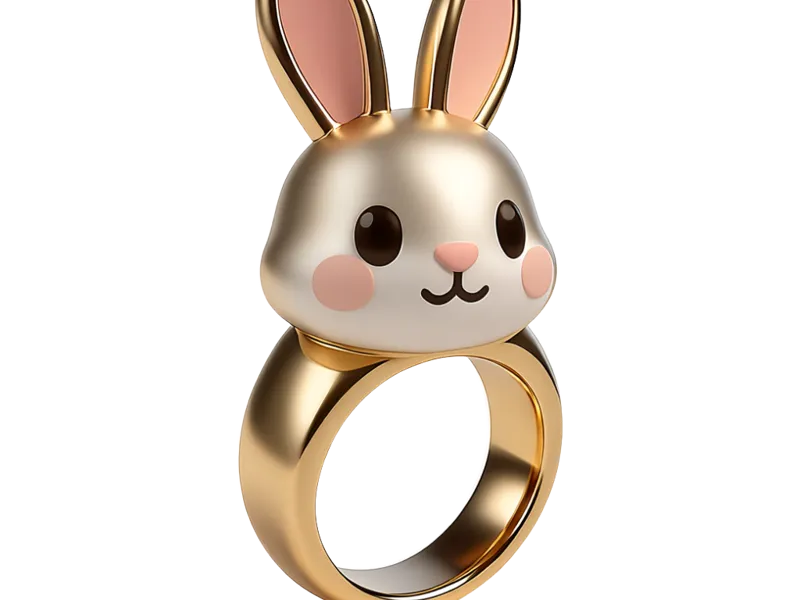 Cute Rabbit Ring 