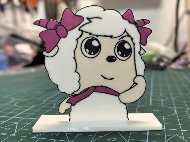 美羊羊冰箱贴