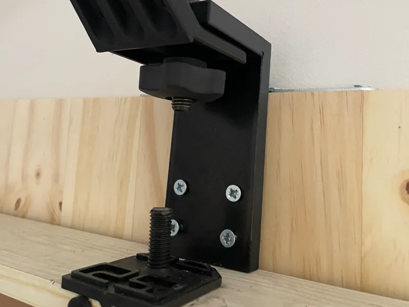 support/ equerre lampe  jeux flechette