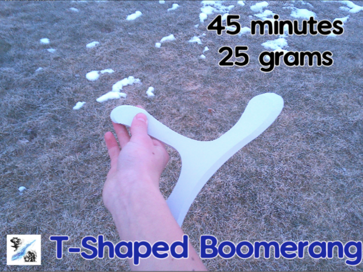 T-Shaped Returning Boomerang 
