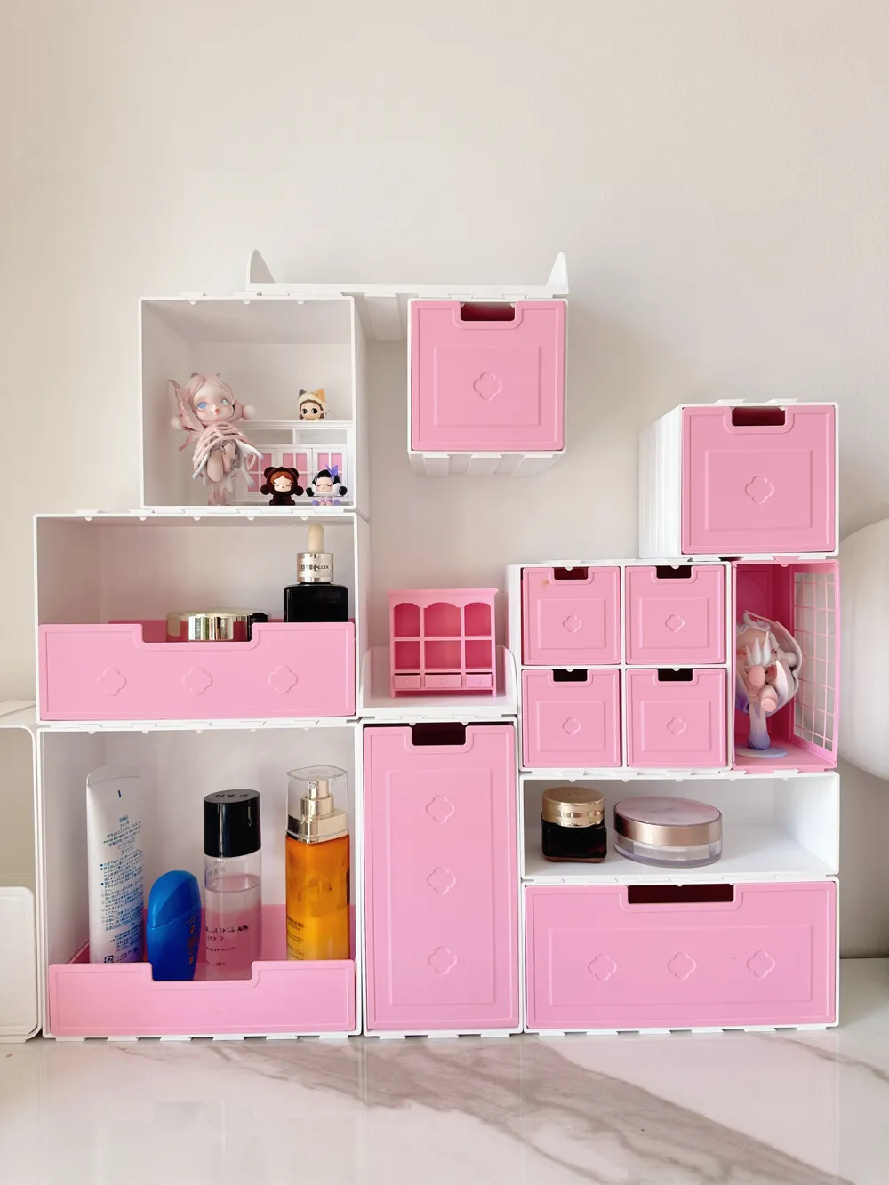 Modular Interlocking Building Block Storage Box - Free 3D Print Model ...