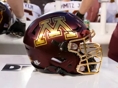 Minnesota Golden Gophers football helmet