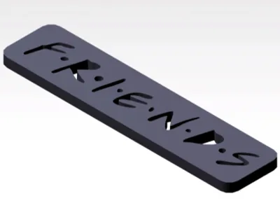 Logo serie FRIENDS