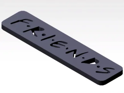 Logo serie FRIENDS
